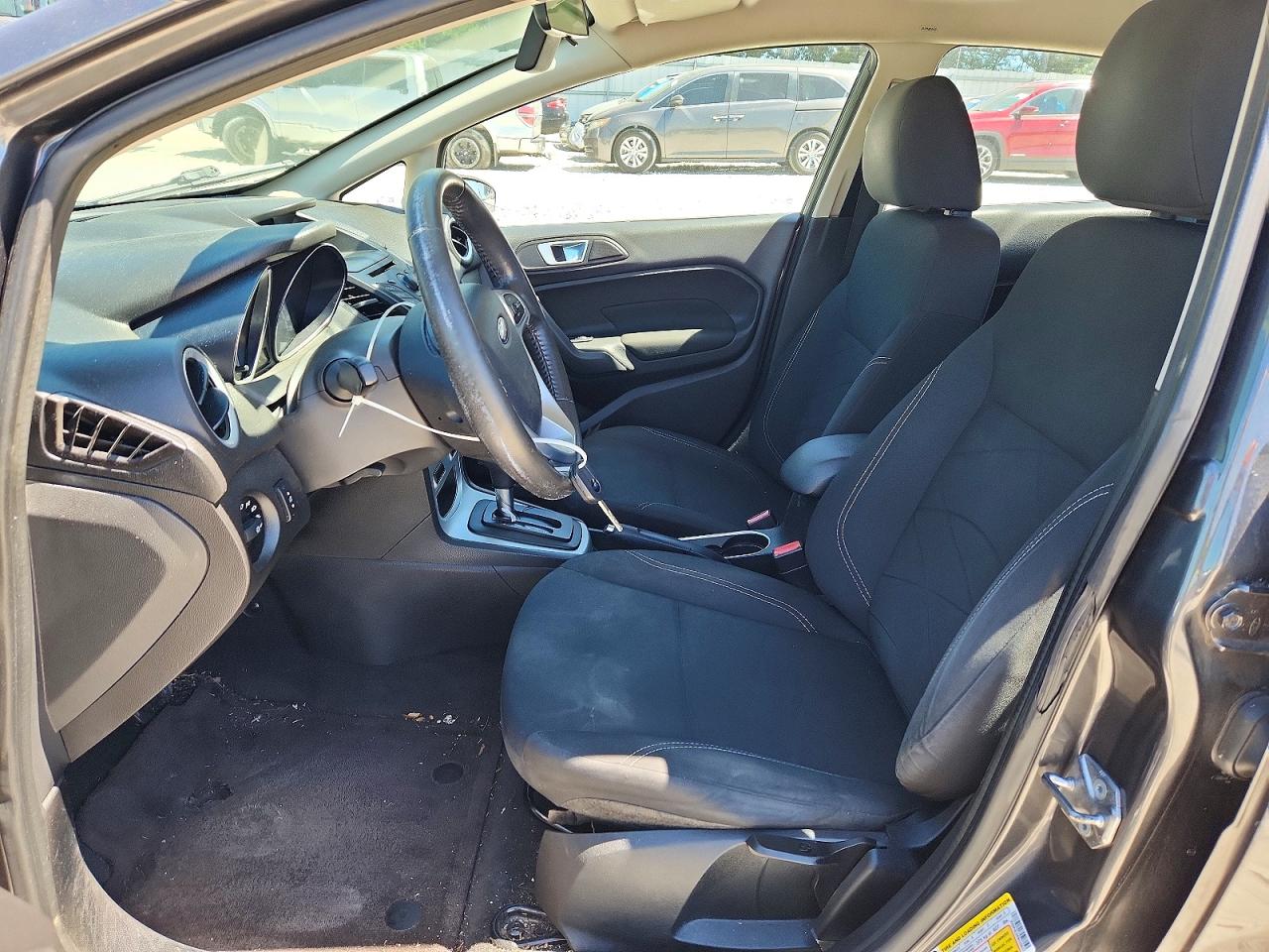 2015 Ford Fiesta Se Gray vin: 3FADP4EJ5FM120622