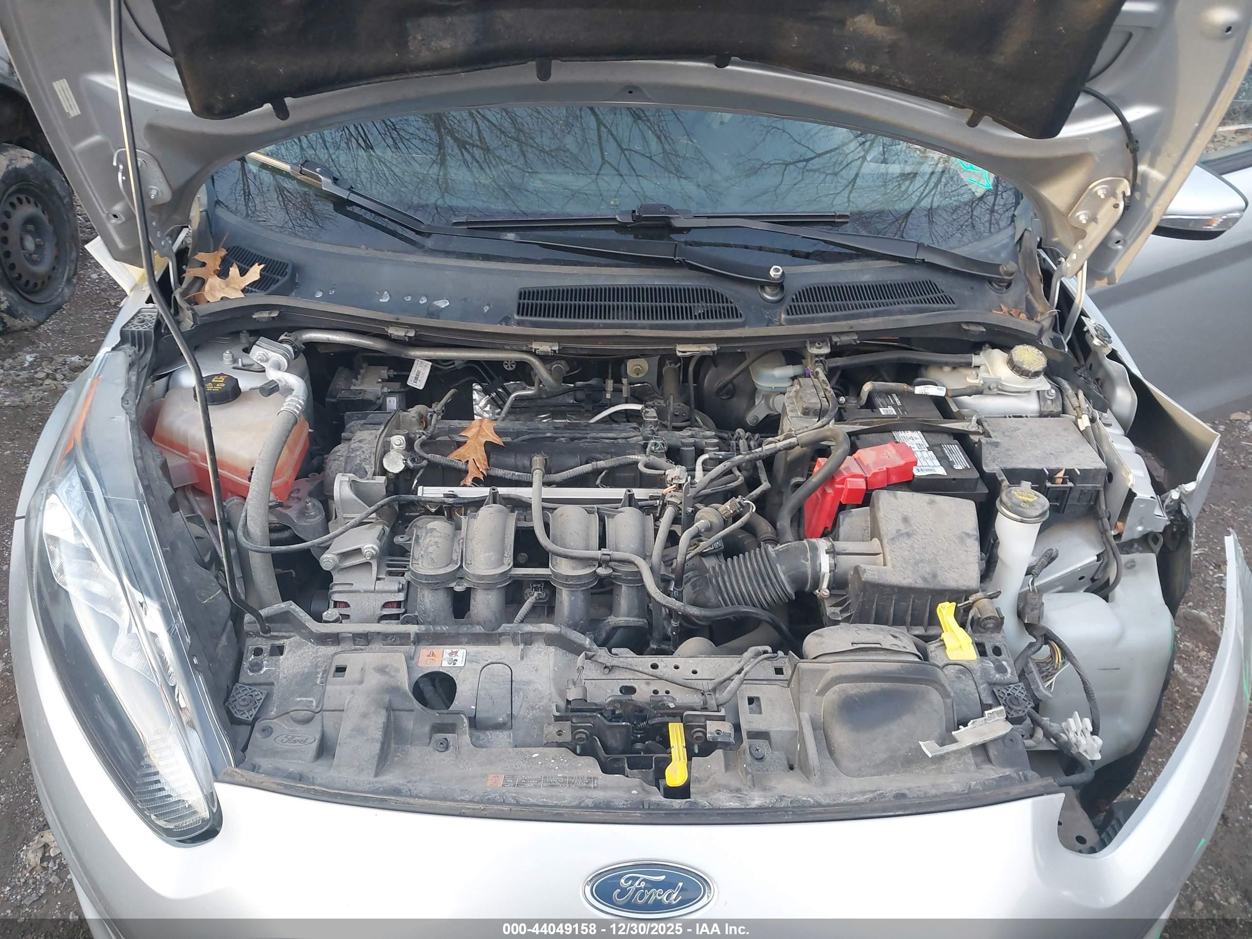 2015 Ford Fiesta Se Silver vin: 3FADP4EJ5FM138411