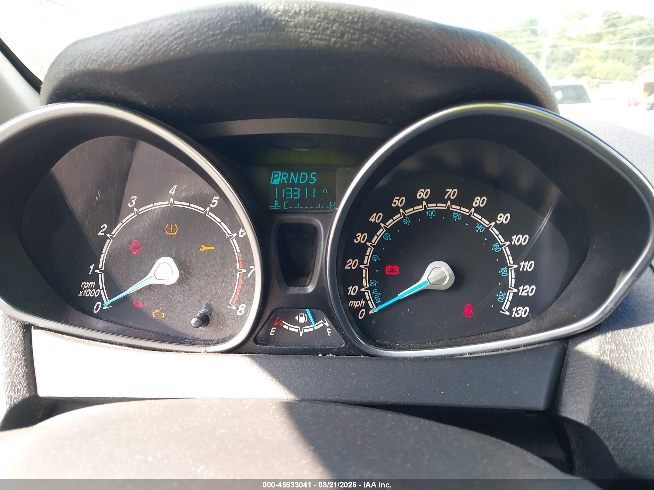 2015 Ford Fiesta Se Silver vin: 3FADP4EJ5FM220154