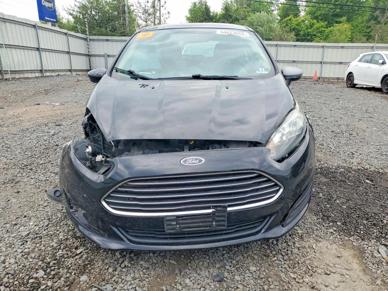 2017 Ford Fiesta Se Черный vin: 3FADP4EJ5HM119117