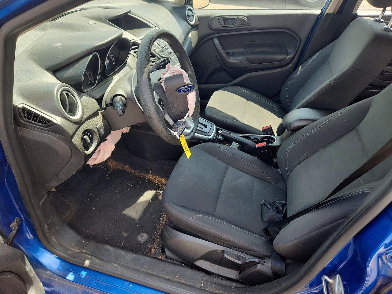 2018 Ford Fiesta Se Синий vin: 3FADP4EJ5JM106910