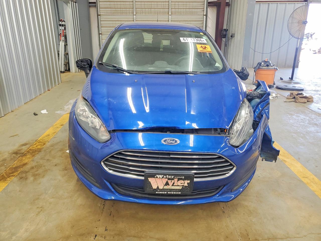 2018 Ford Fiesta Se Синий vin: 3FADP4EJ5JM146159