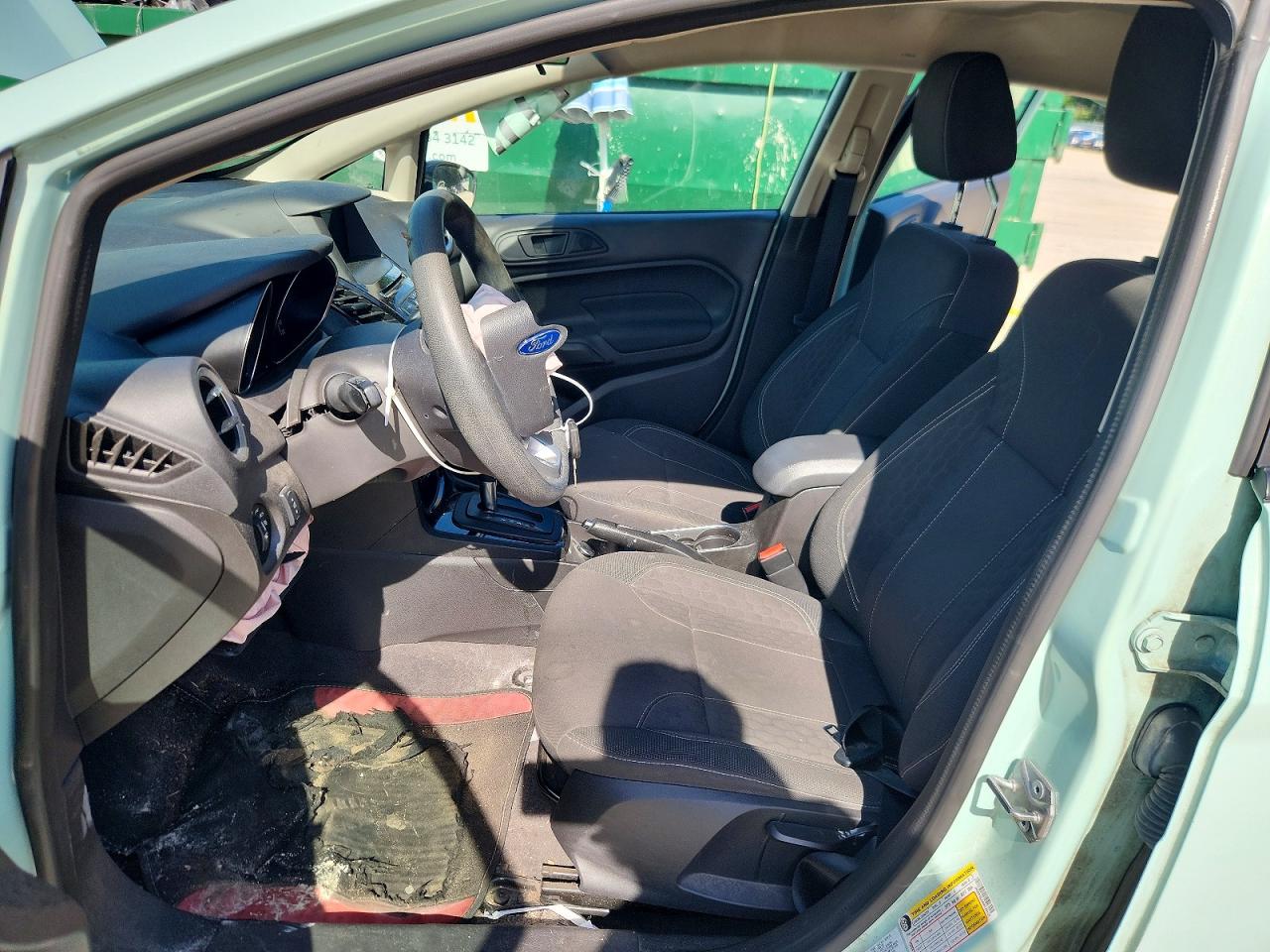 2019 Ford Fiesta Se Turquoise vin: 3FADP4EJ5KM126124