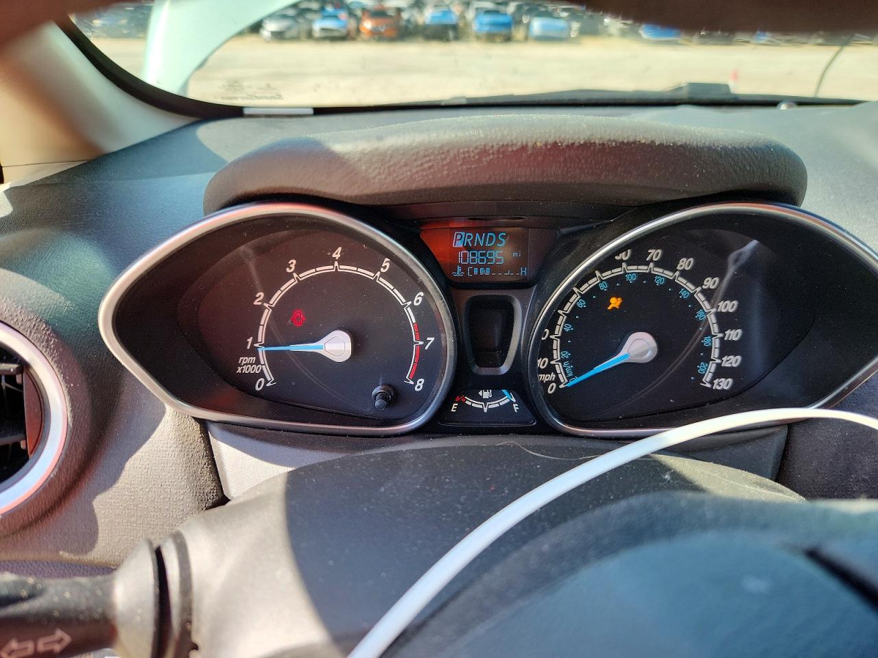 2019 Ford Fiesta Se Turquoise vin: 3FADP4EJ5KM126124