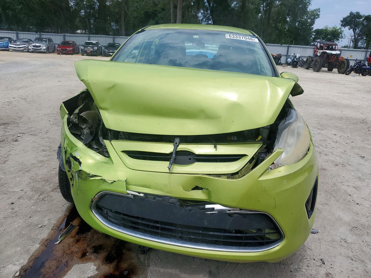 2011 Ford Fiesta Se Зеленый vin: 3FADP4EJ6BM113415