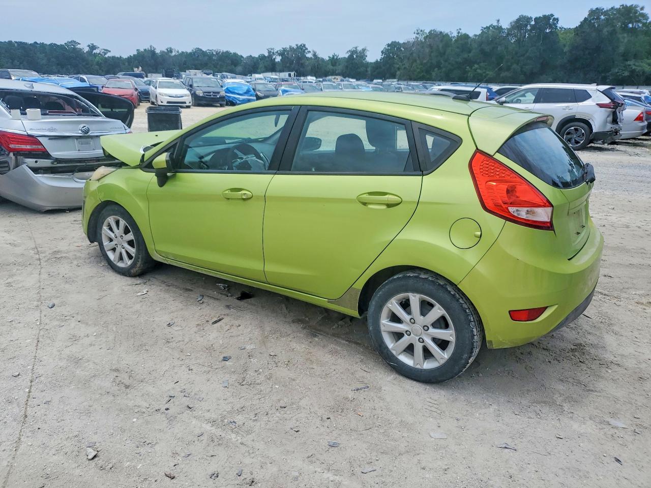2011 Ford Fiesta Se Зеленый vin: 3FADP4EJ6BM113415