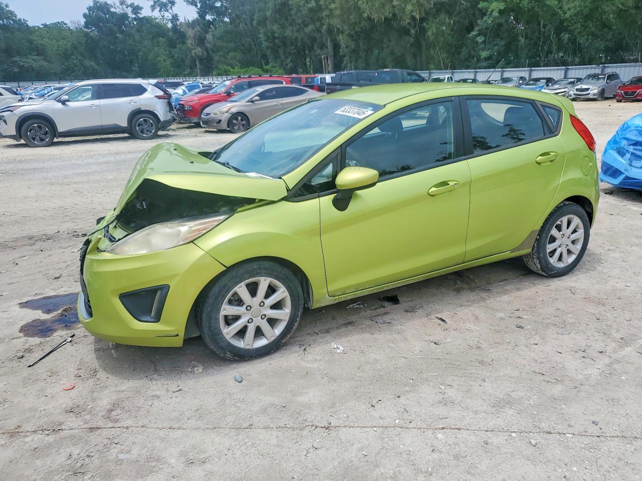 2011 Ford Fiesta Se Green vin: 3FADP4EJ6BM113415