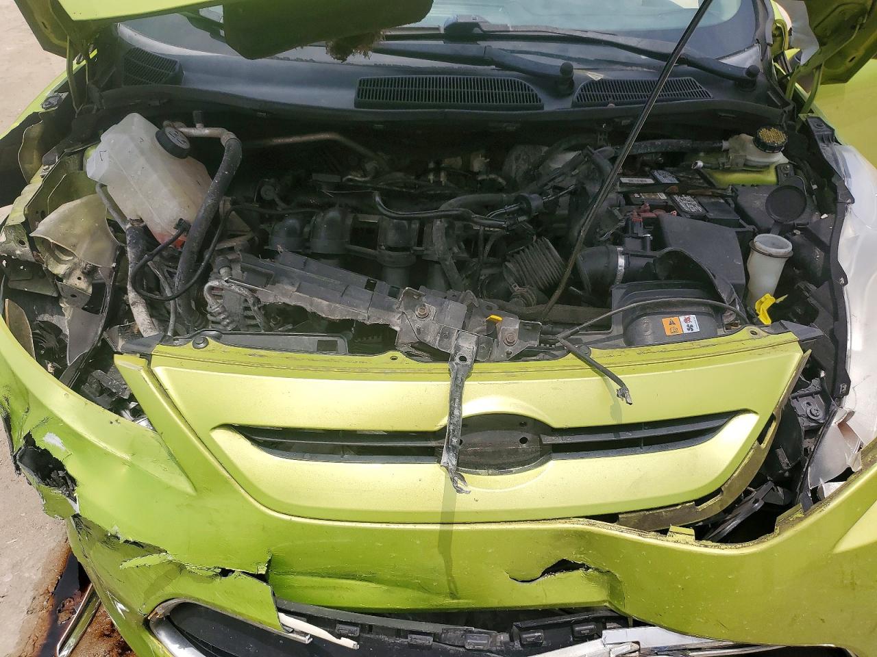 2011 Ford Fiesta Se Зеленый vin: 3FADP4EJ6BM113415