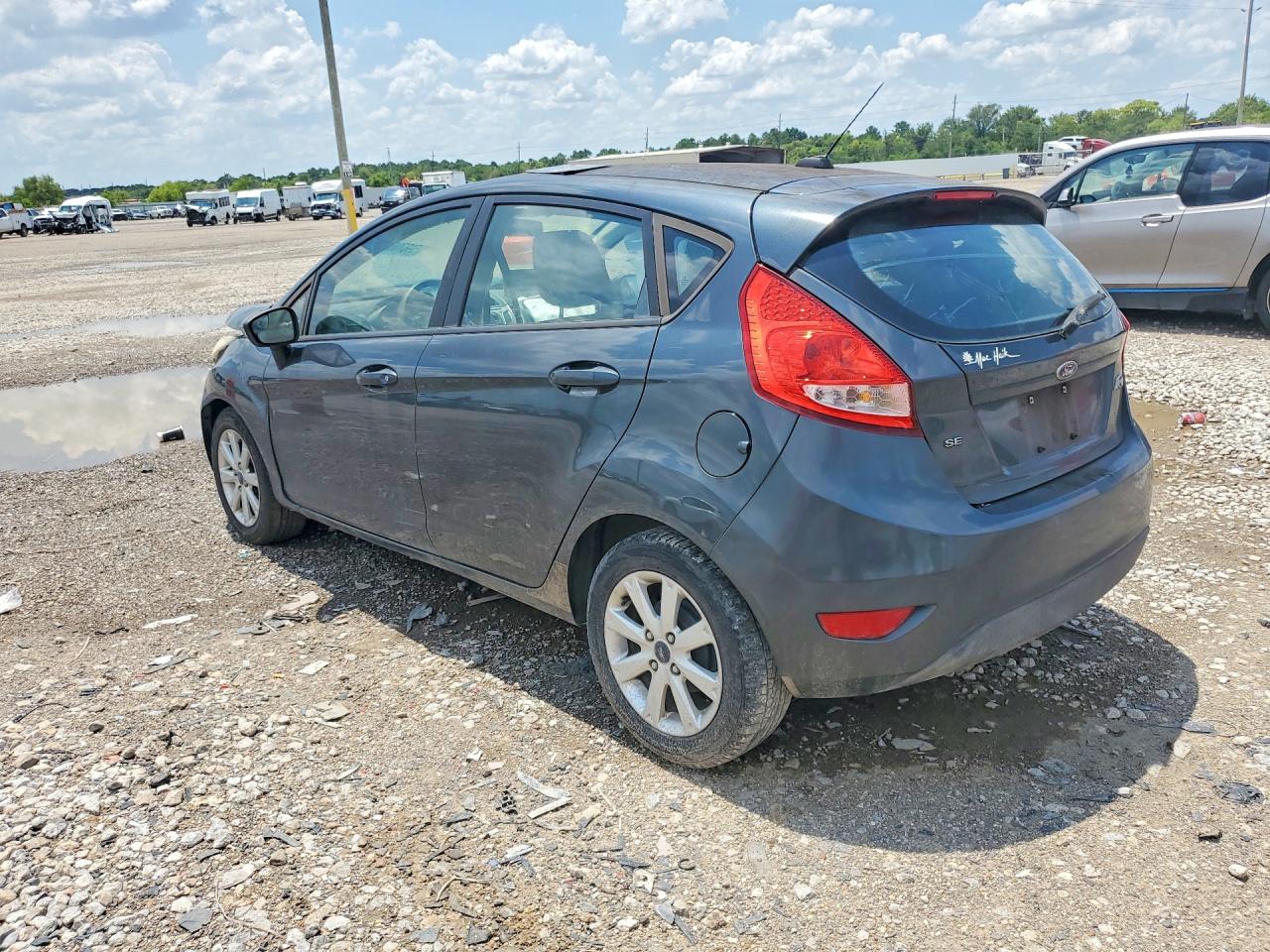 2011 Ford Fiesta Se Blue vin: 3FADP4EJ6BM127508