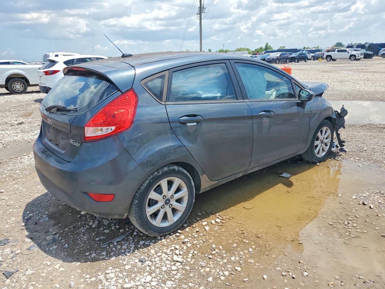 2011 Ford Fiesta Se Blue vin: 3FADP4EJ6BM127508