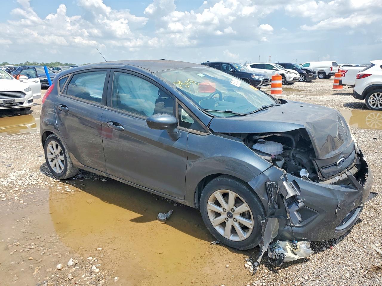 2011 Ford Fiesta Se Blue vin: 3FADP4EJ6BM127508