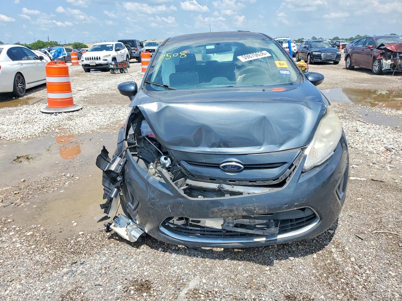 2011 Ford Fiesta Se Blue vin: 3FADP4EJ6BM127508