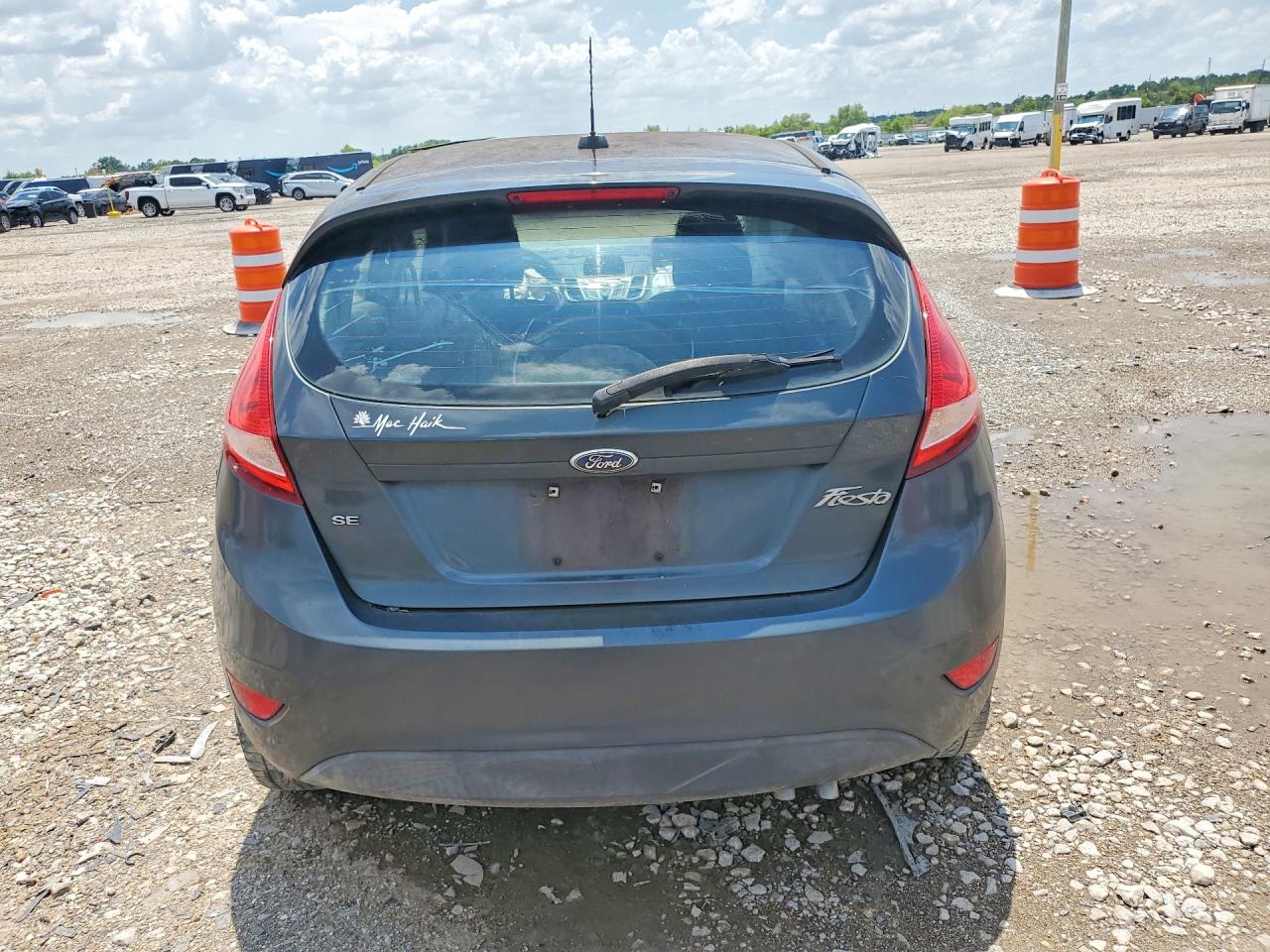 2011 Ford Fiesta Se Blue vin: 3FADP4EJ6BM127508