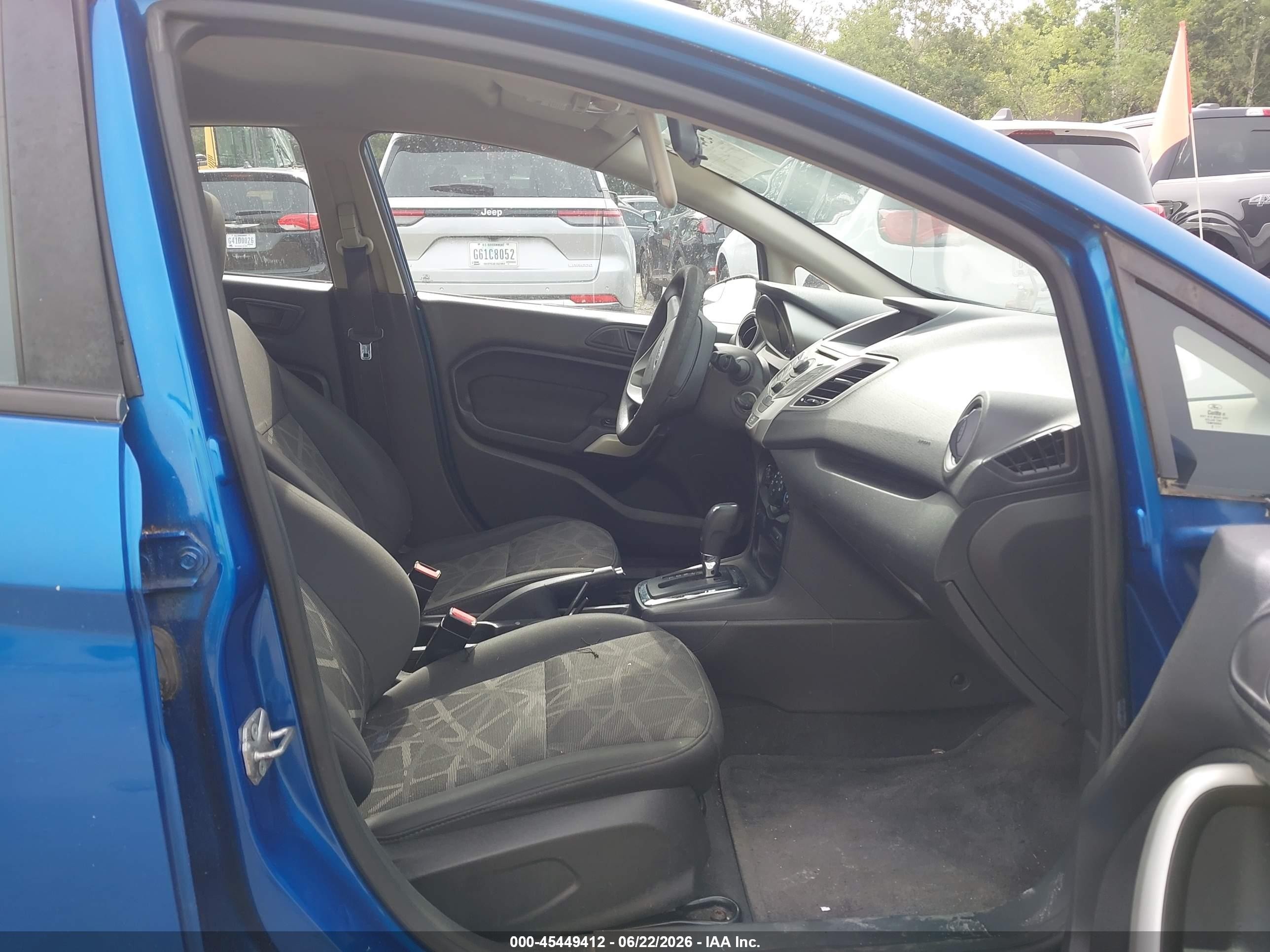 2011 Ford Fiesta Se Blue vin: 3FADP4EJ6BM143997
