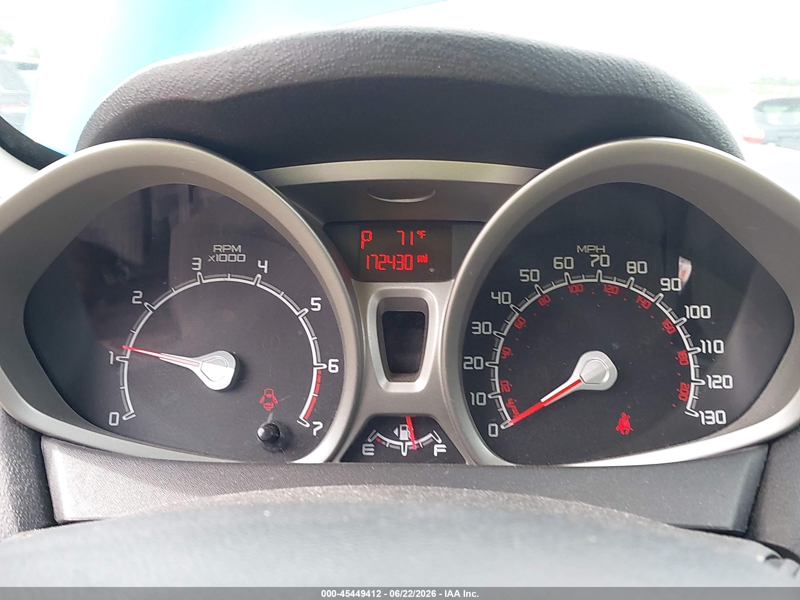 2011 Ford Fiesta Se Blue vin: 3FADP4EJ6BM143997