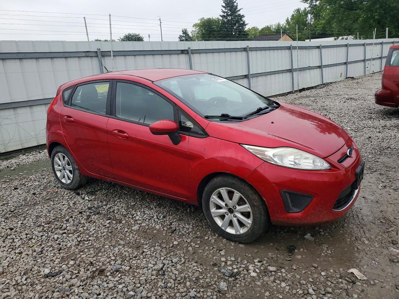 2012 Ford Fiesta Se Красный vin: 3FADP4EJ6CM114839