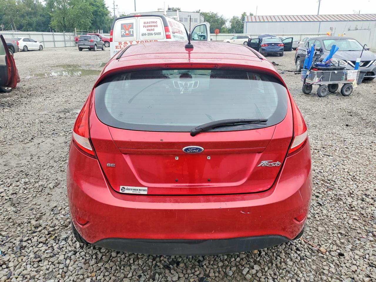 2012 Ford Fiesta Se Красный vin: 3FADP4EJ6CM114839