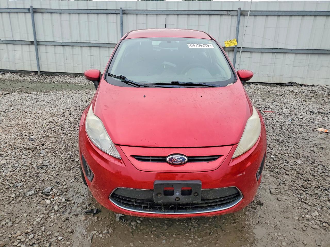 2012 Ford Fiesta Se Красный vin: 3FADP4EJ6CM114839
