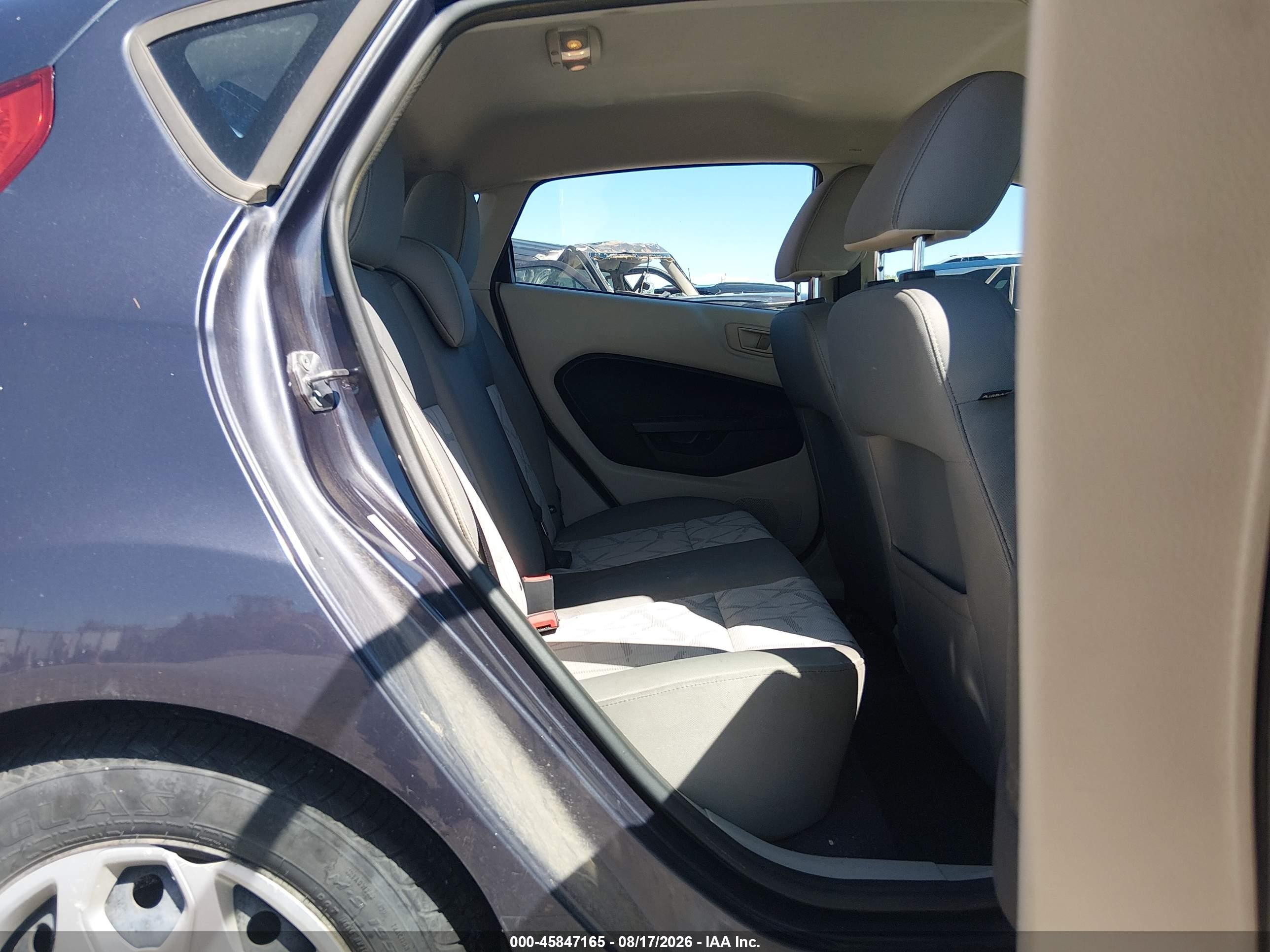2012 Ford Fiesta Se Синий vin: 3FADP4EJ6CM118339