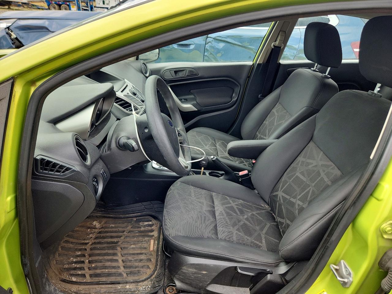 2012 Ford Fiesta Se Green vin: 3FADP4EJ6CM157478