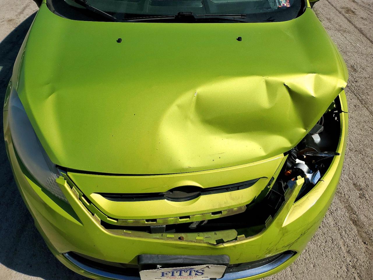 2012 Ford Fiesta Se Green vin: 3FADP4EJ6CM157478