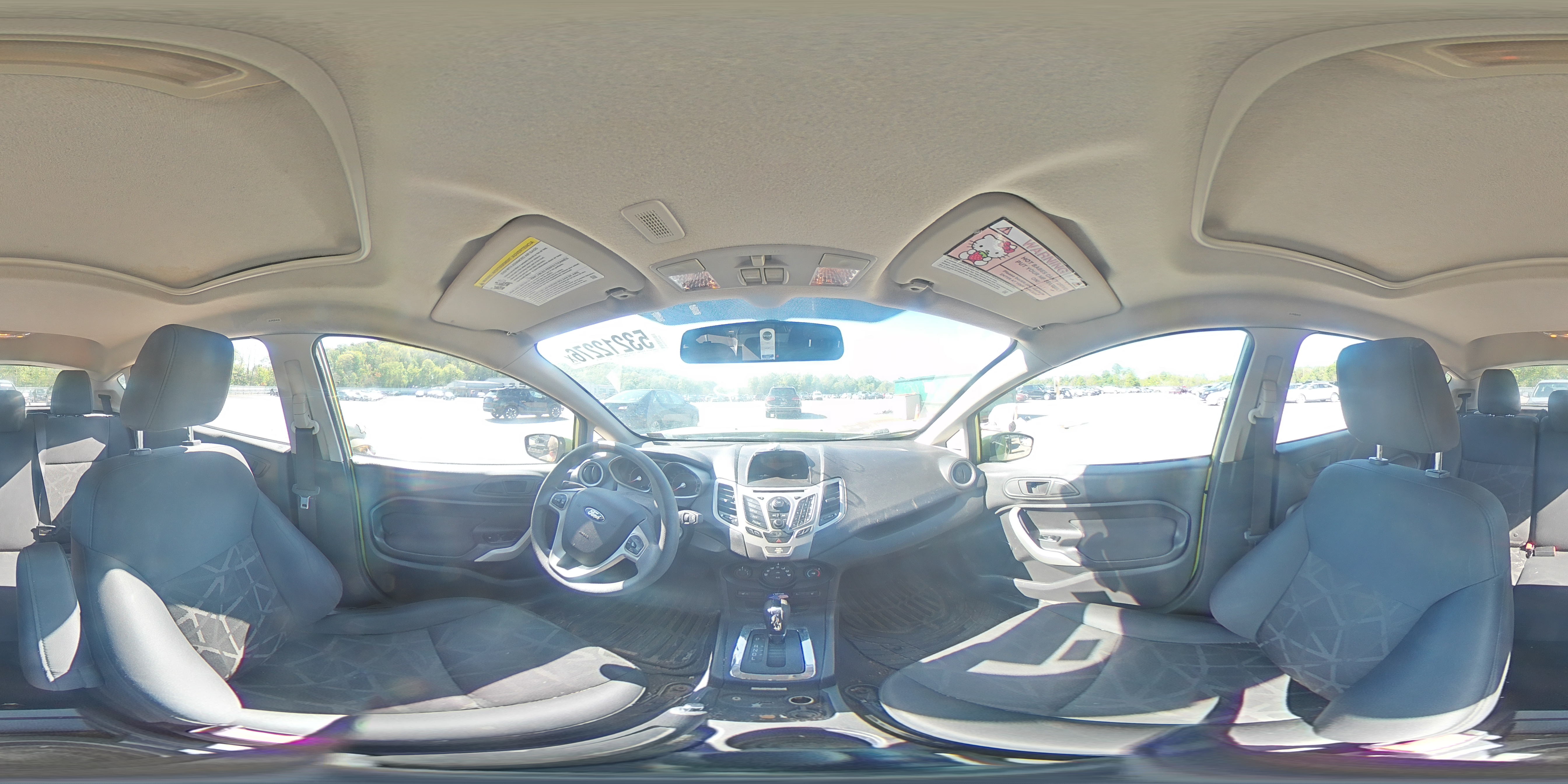2012 Ford Fiesta Se Green vin: 3FADP4EJ6CM157478