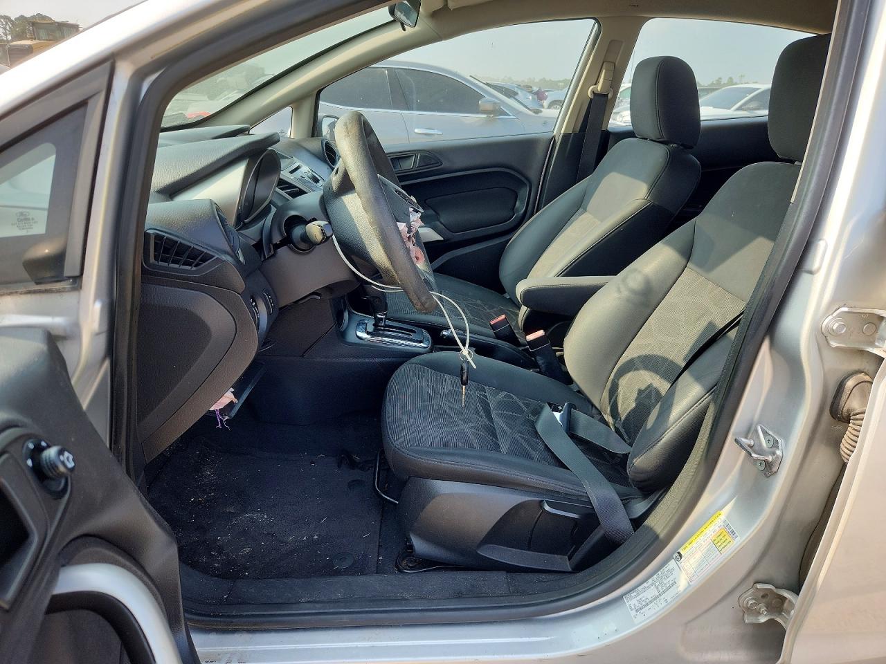 2012 Ford Fiesta Se Silver vin: 3FADP4EJ6CM159036