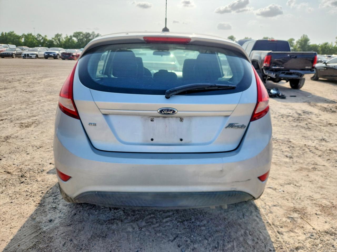 2012 Ford Fiesta Se Silver vin: 3FADP4EJ6CM159036