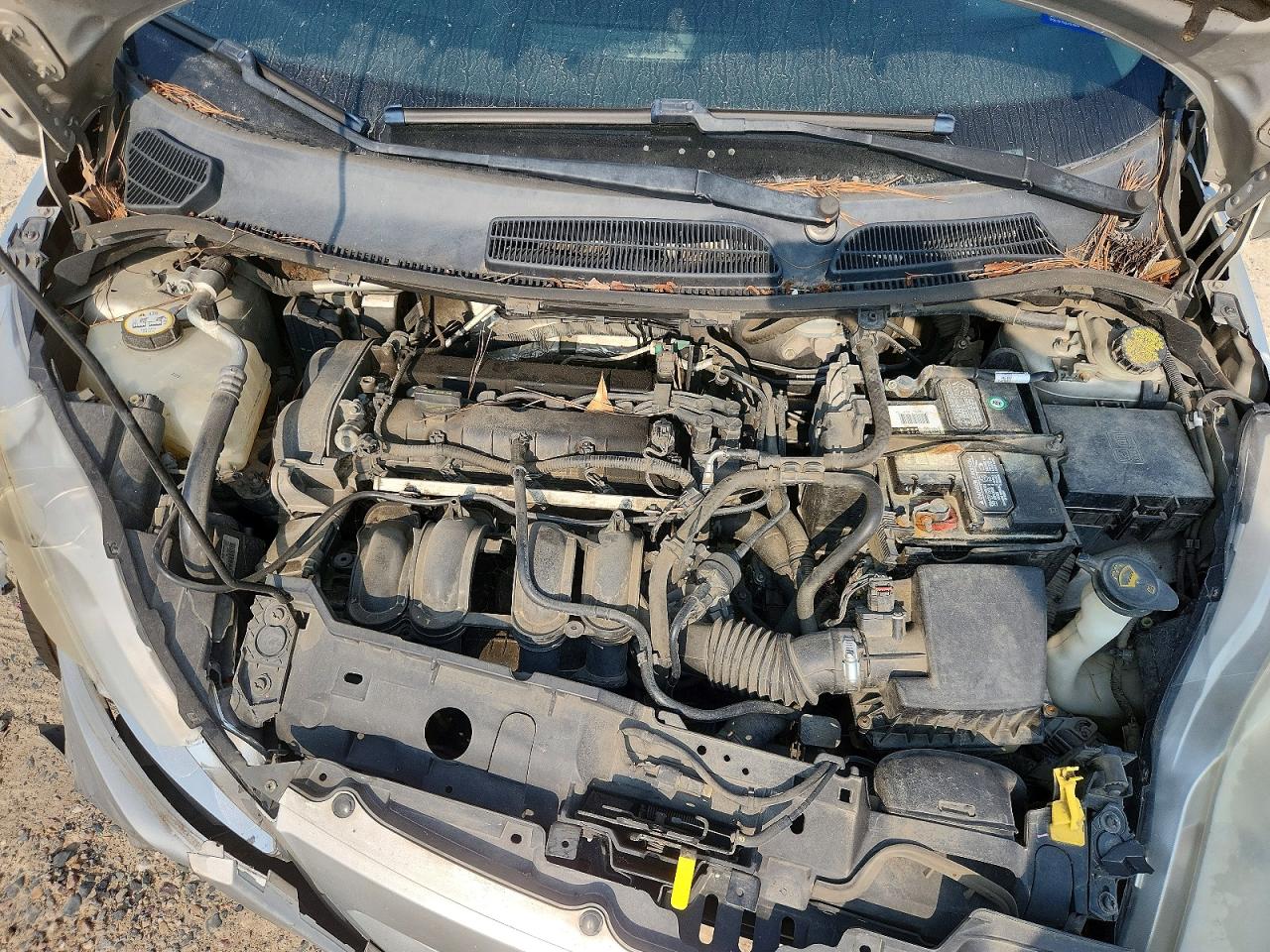 2012 Ford Fiesta Se Silver vin: 3FADP4EJ6CM159036
