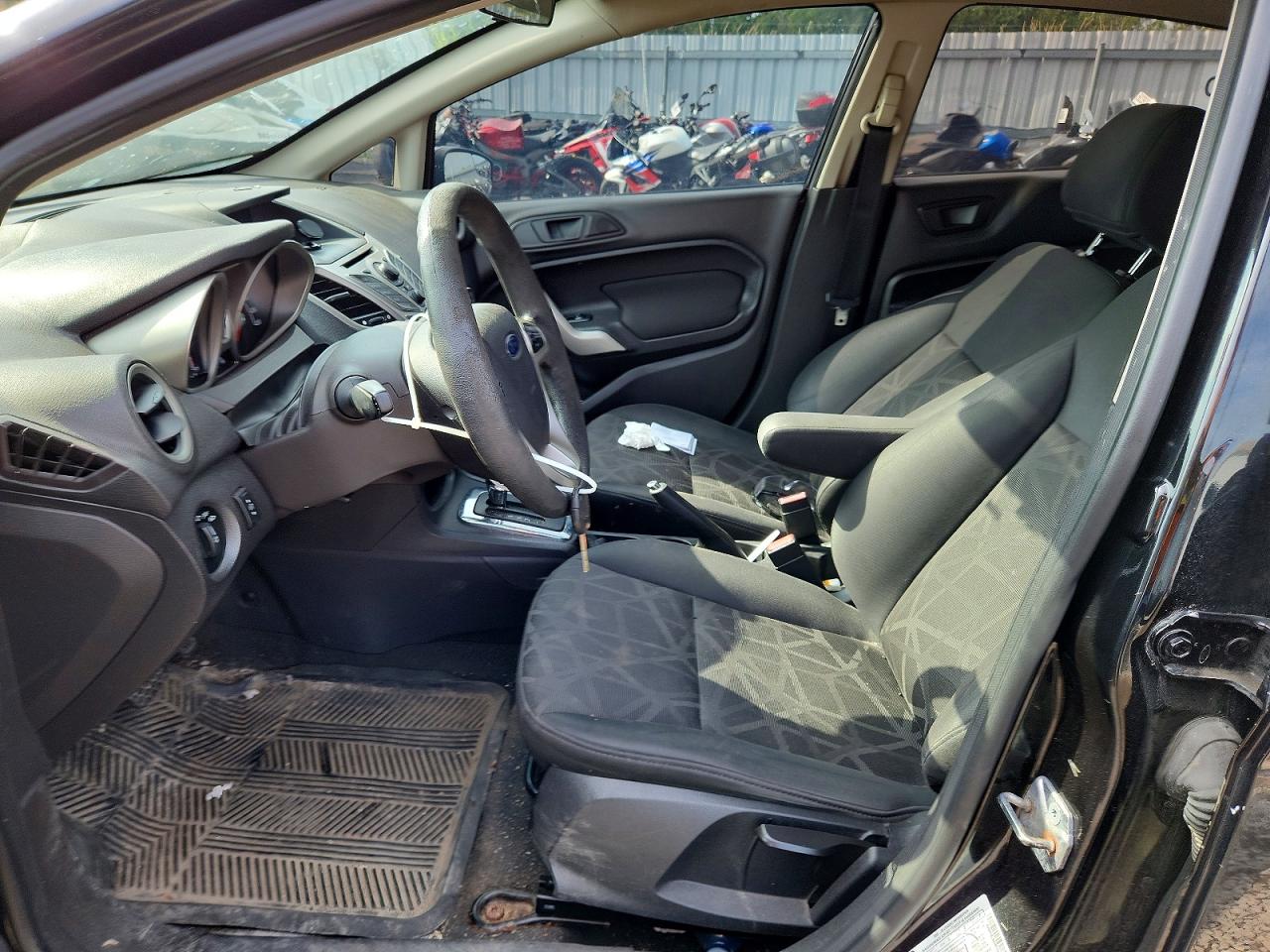 2013 Ford Fiesta Se Black vin: 3FADP4EJ6DM115572