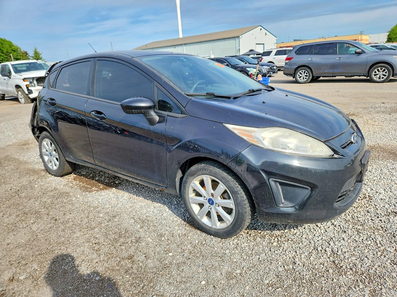 2013 Ford Fiesta Se Black vin: 3FADP4EJ6DM115572