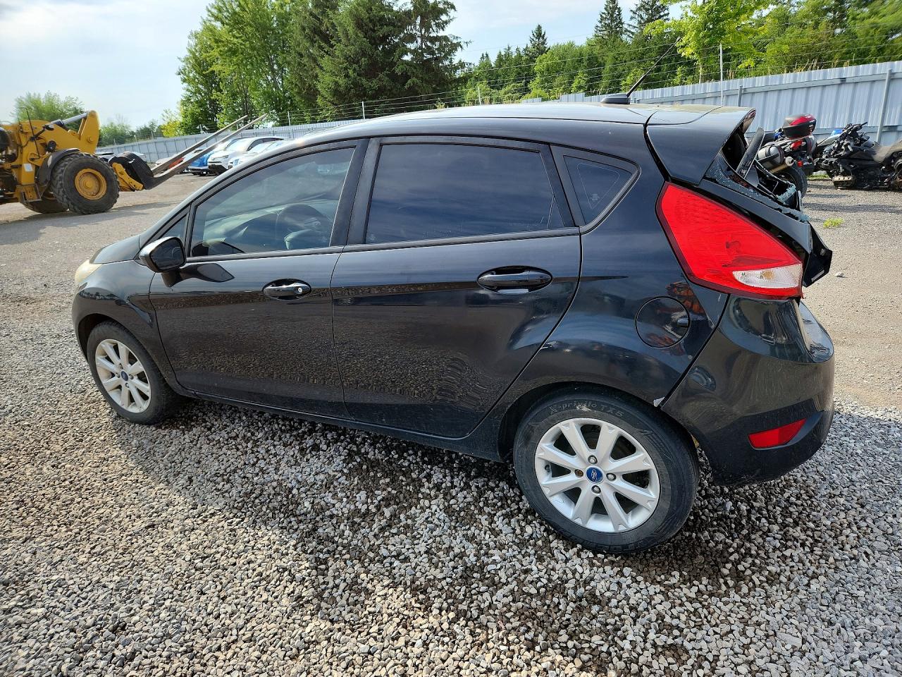 2013 Ford Fiesta Se Black vin: 3FADP4EJ6DM115572