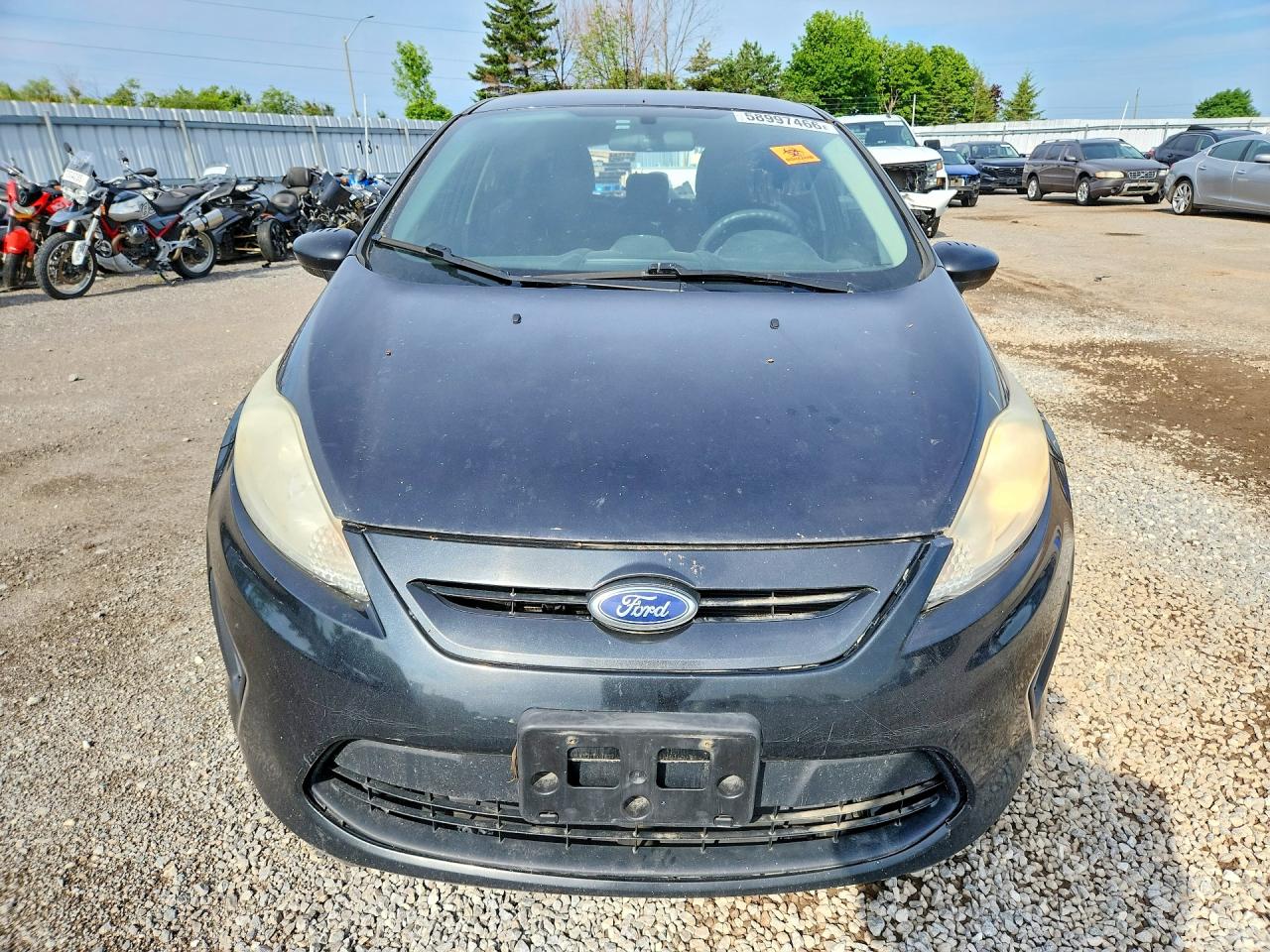 2013 Ford Fiesta Se Black vin: 3FADP4EJ6DM115572