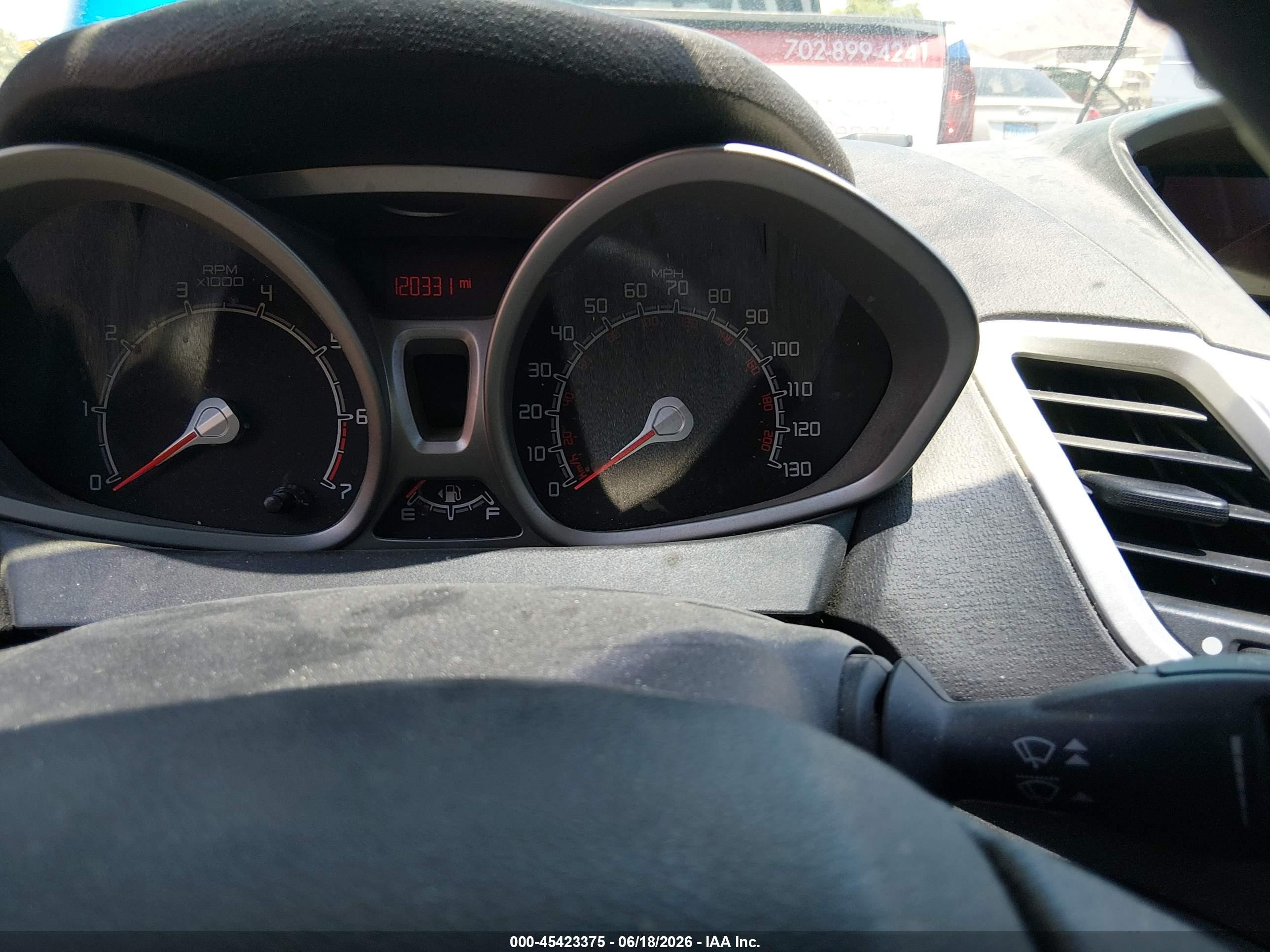 2013 Ford Fiesta Se Blue vin: 3FADP4EJ6DM186223