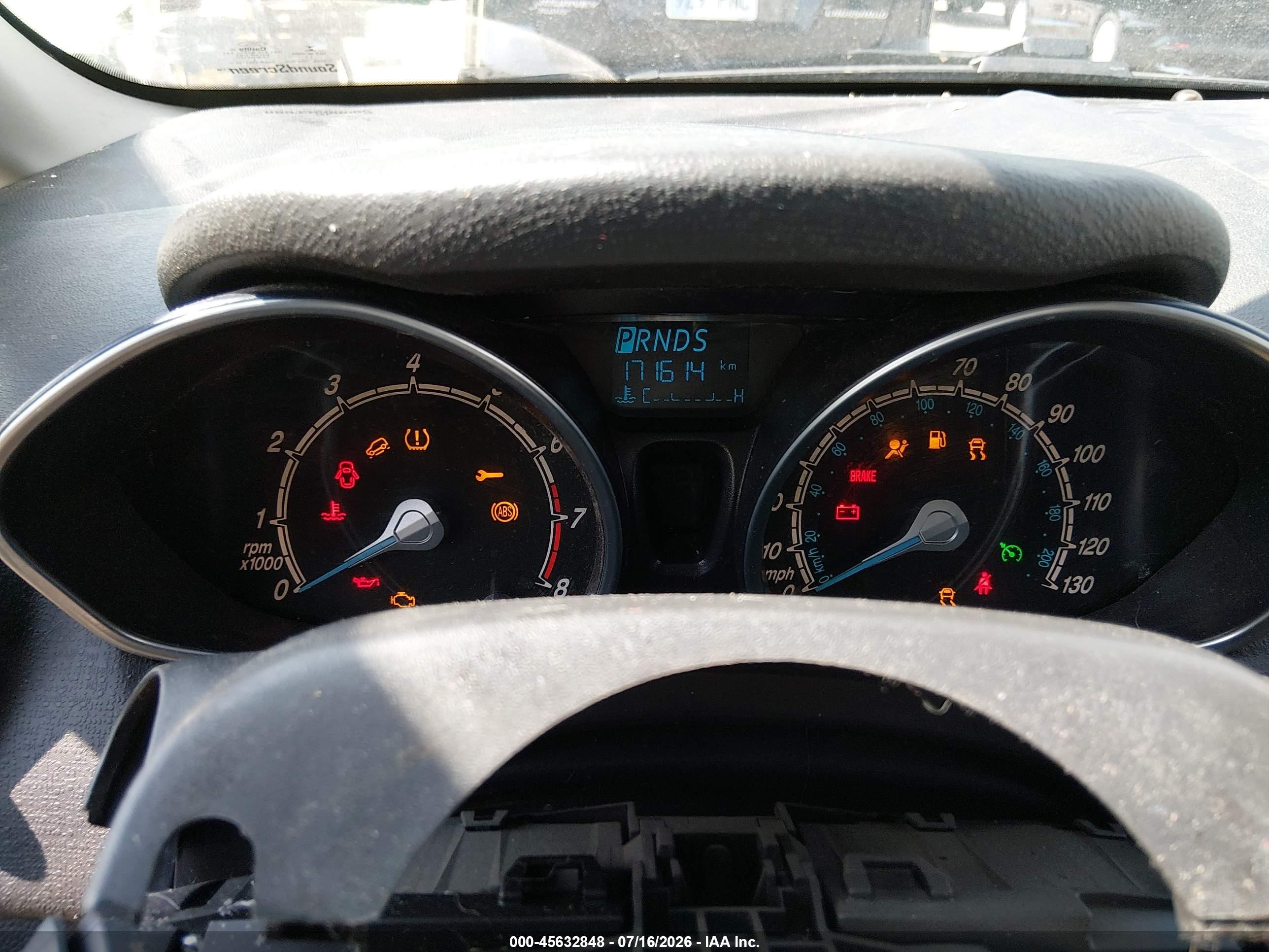 2014 Ford Fiesta Se Green vin: 3FADP4EJ6EM132941