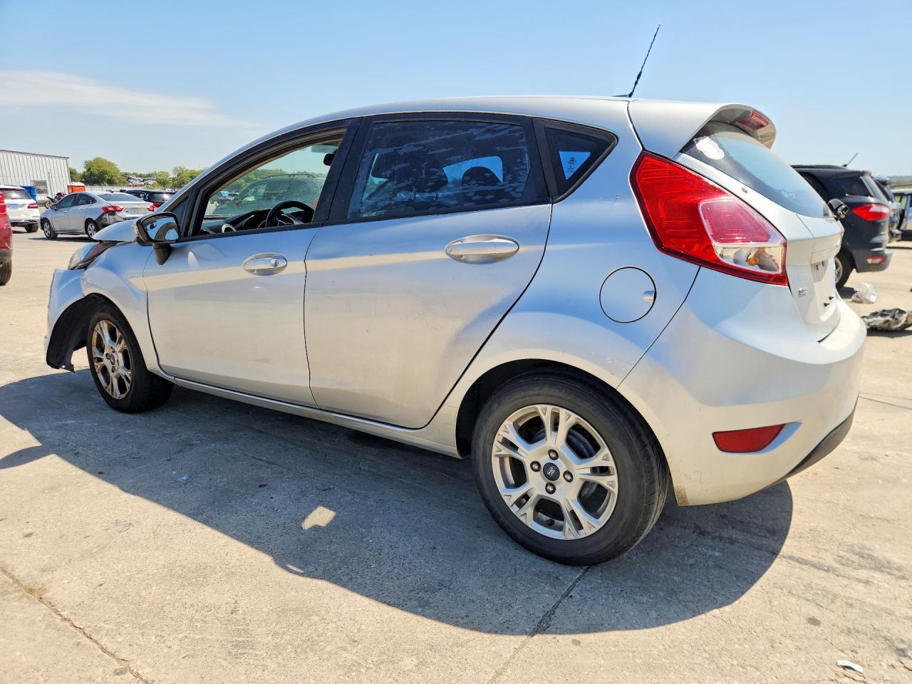 2014 Ford Fiesta Se Silver vin: 3FADP4EJ6EM163834