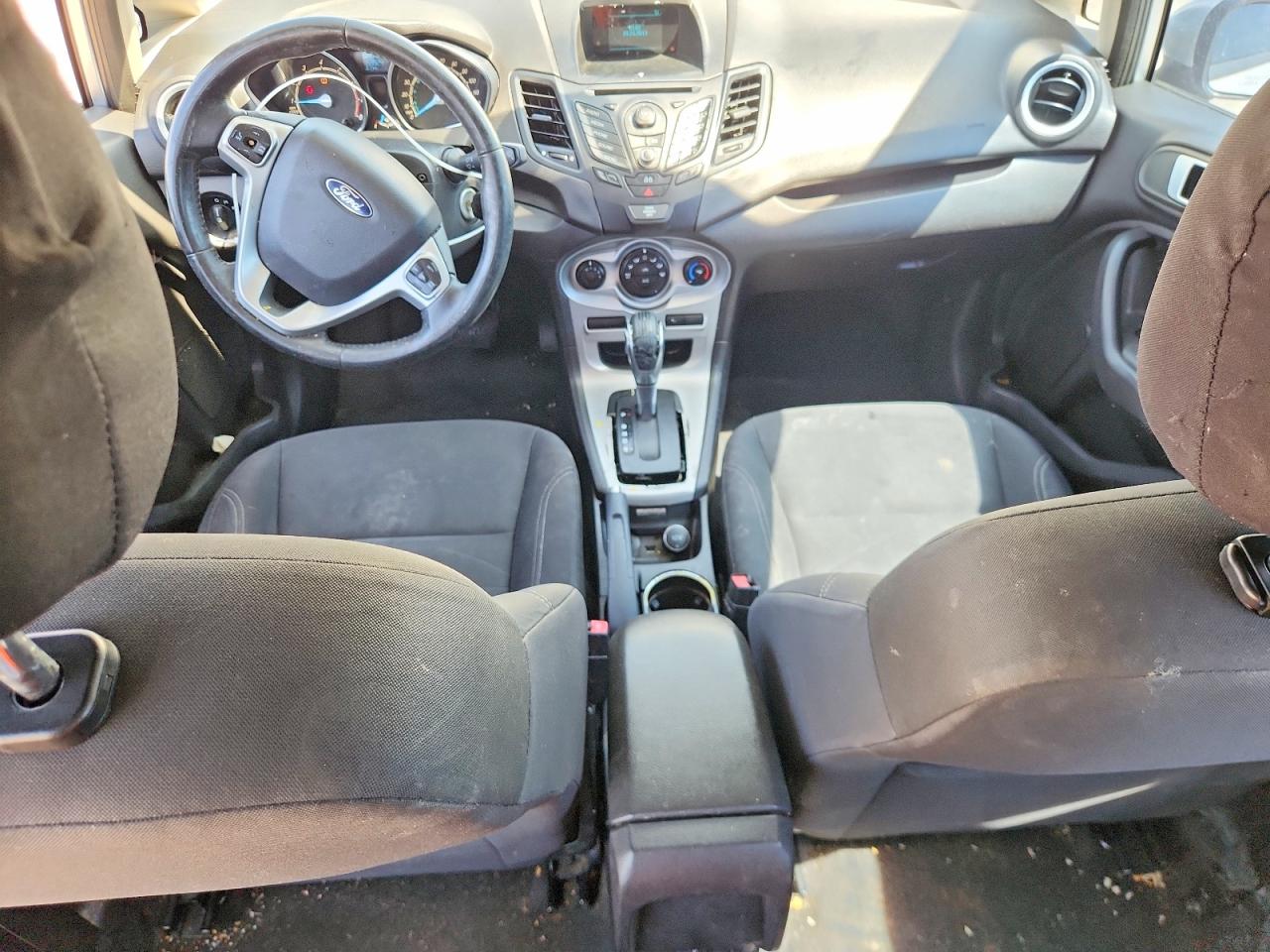 2014 Ford Fiesta Se Silver vin: 3FADP4EJ6EM163834