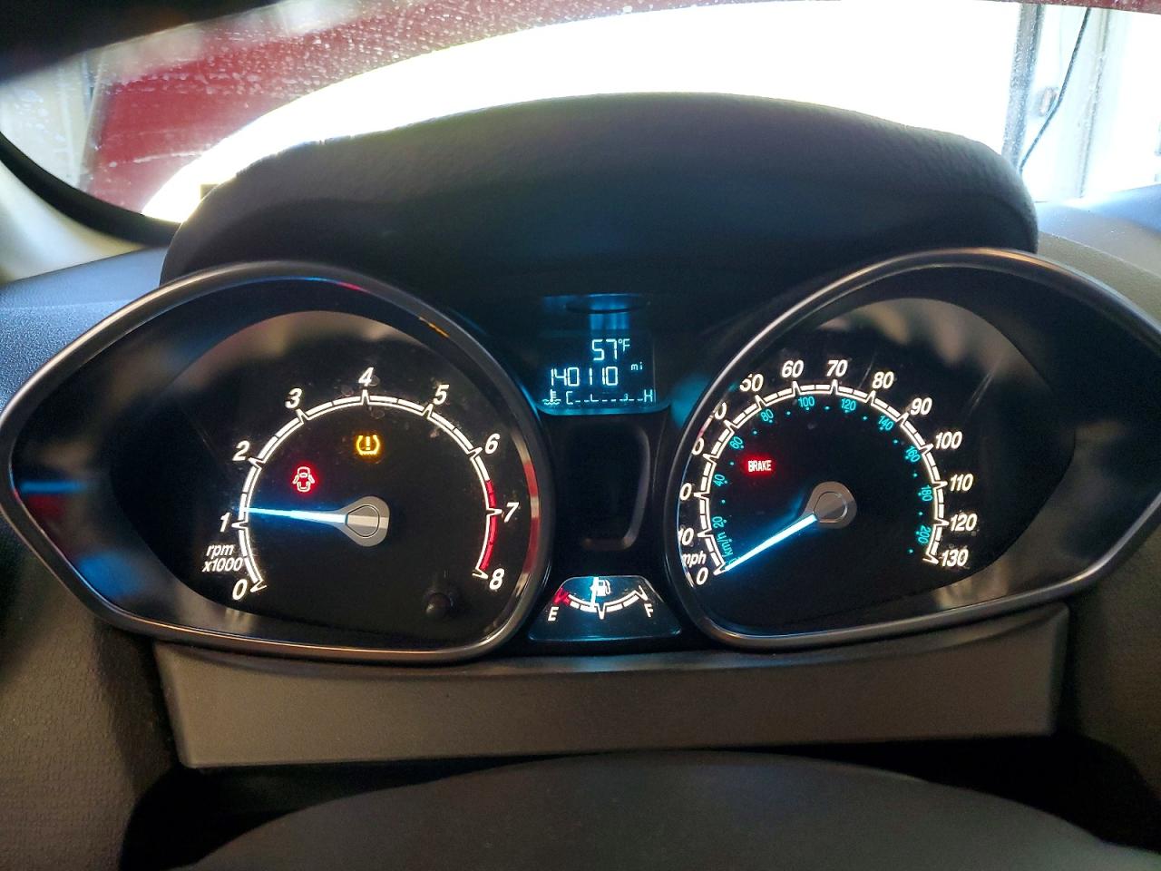 2014 Ford Fiesta Se Red vin: 3FADP4EJ6EM234112