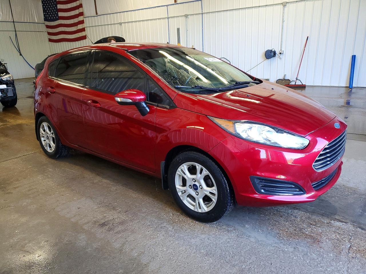 2014 Ford Fiesta Se Red vin: 3FADP4EJ6EM234112