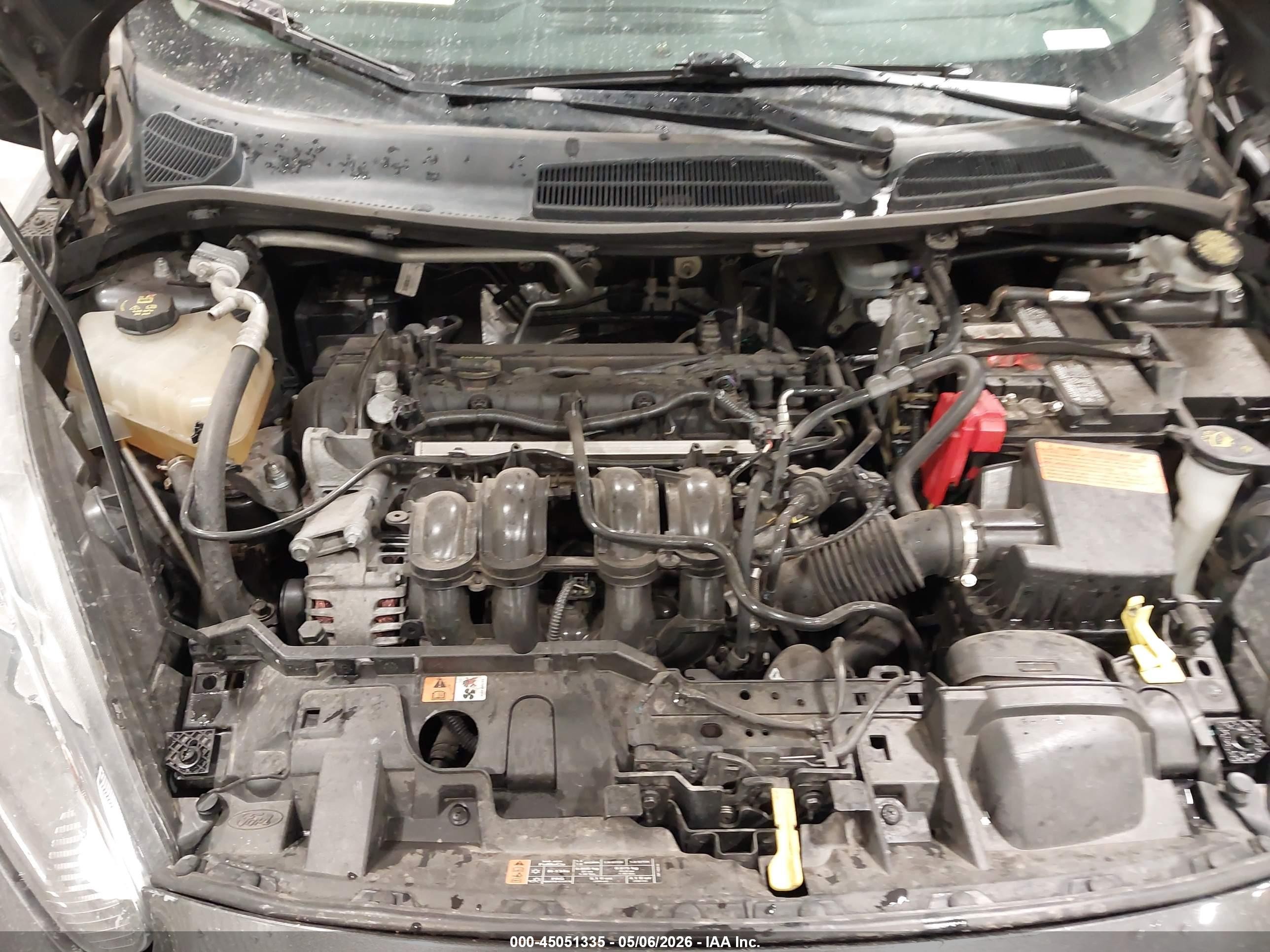 2015 Ford Fiesta Se Gray vin: 3FADP4EJ6FM224746