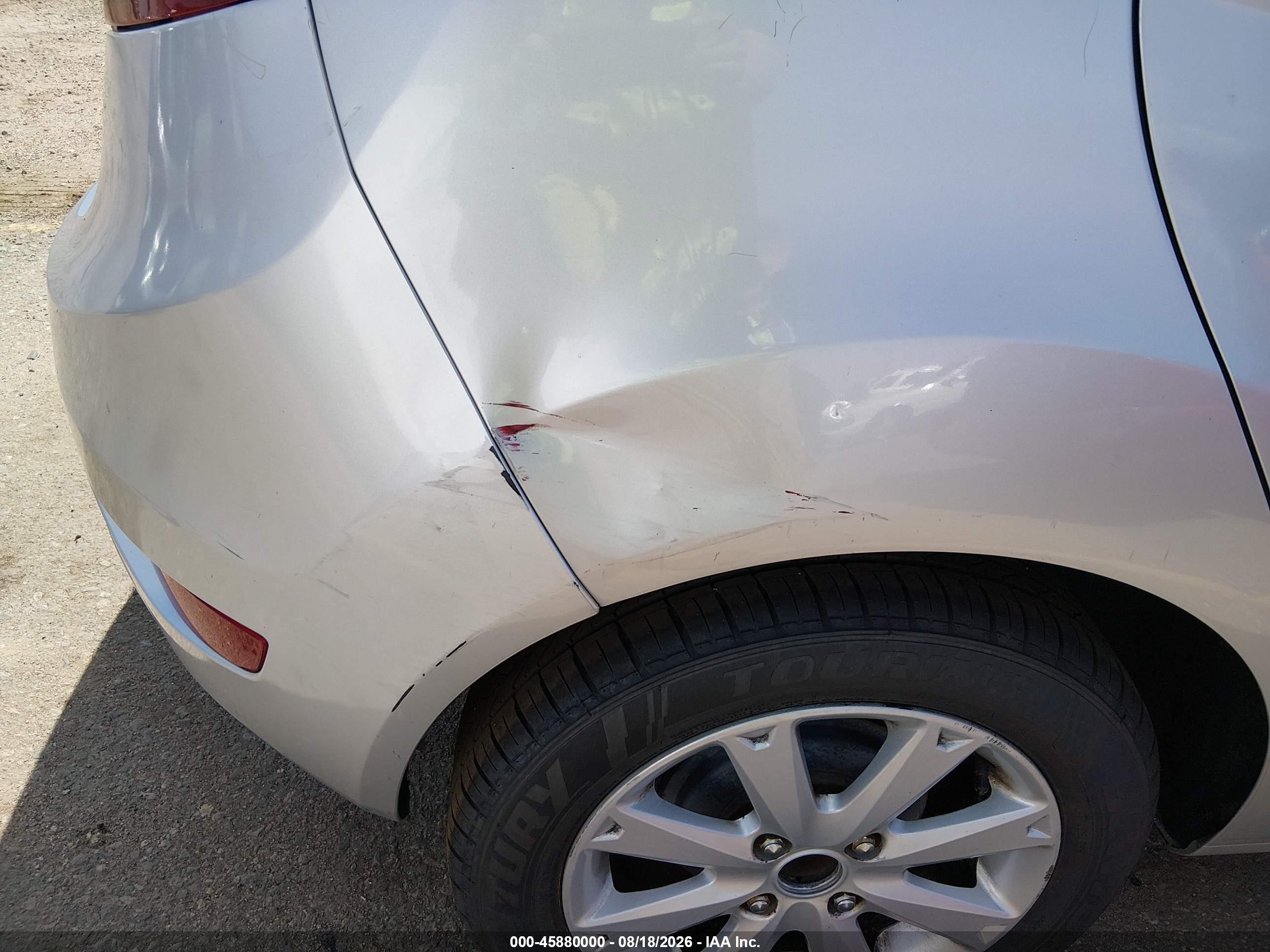 2011 Ford Fiesta Se Silver vin: 3FADP4EJ7BM116775
