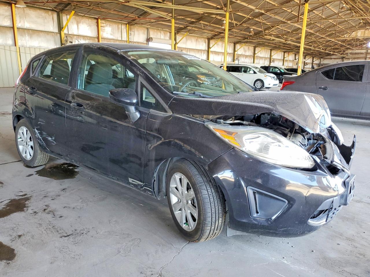 2011 Ford Fiesta Se Black vin: 3FADP4EJ7BM134063
