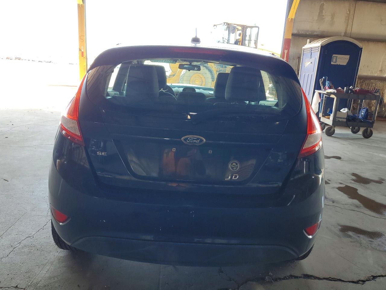 2011 Ford Fiesta Se Black vin: 3FADP4EJ7BM134063