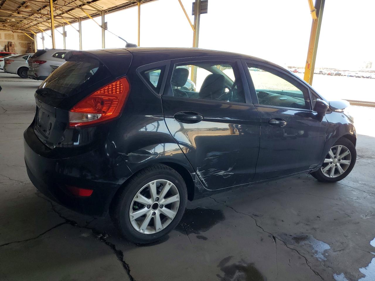 2011 Ford Fiesta Se Black vin: 3FADP4EJ7BM134063