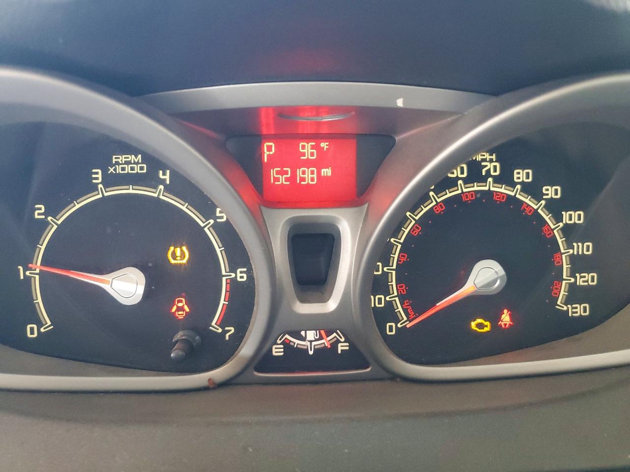 2011 Ford Fiesta Se Black vin: 3FADP4EJ7BM134063