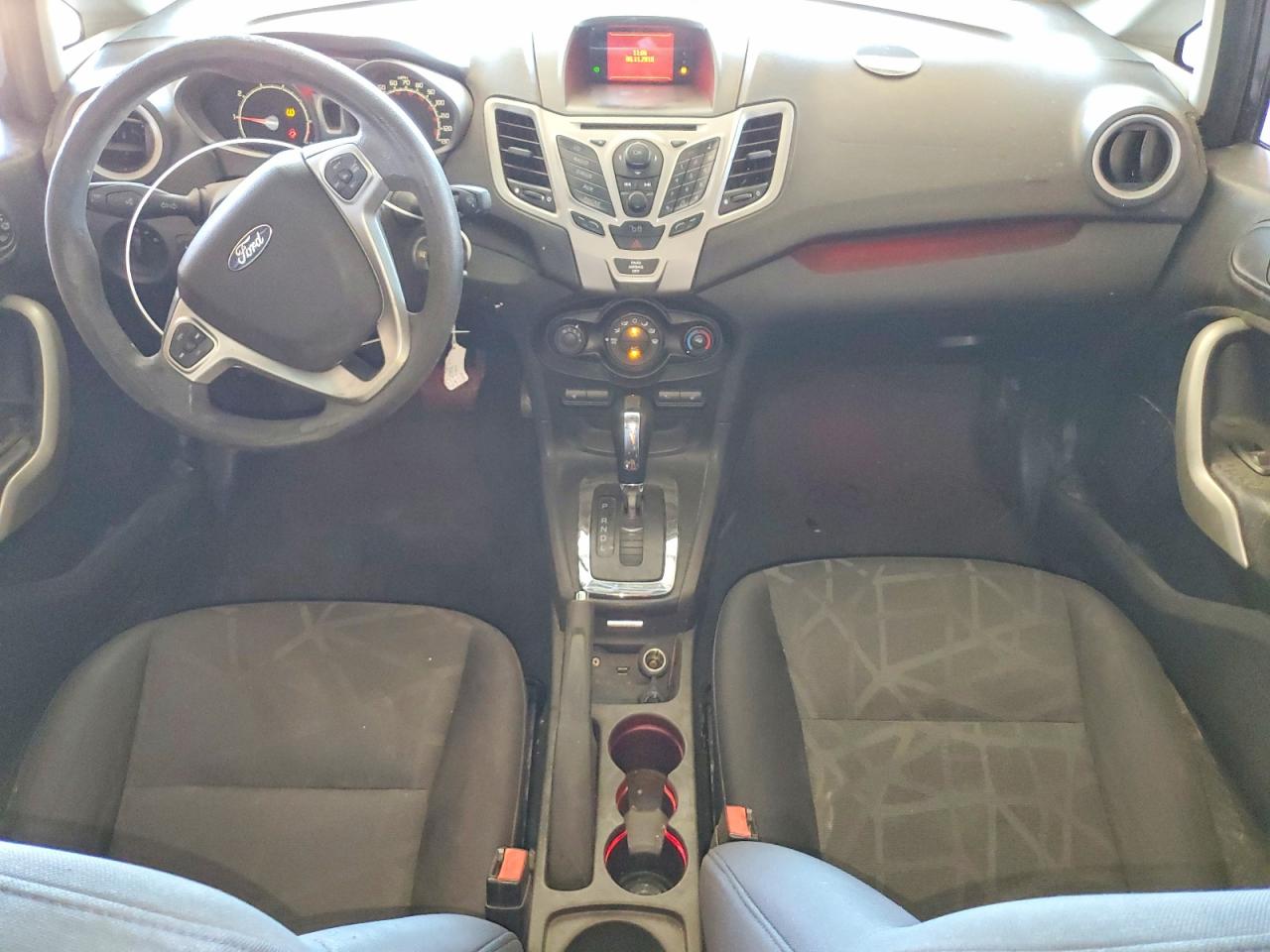 2011 Ford Fiesta Se Black vin: 3FADP4EJ7BM134063
