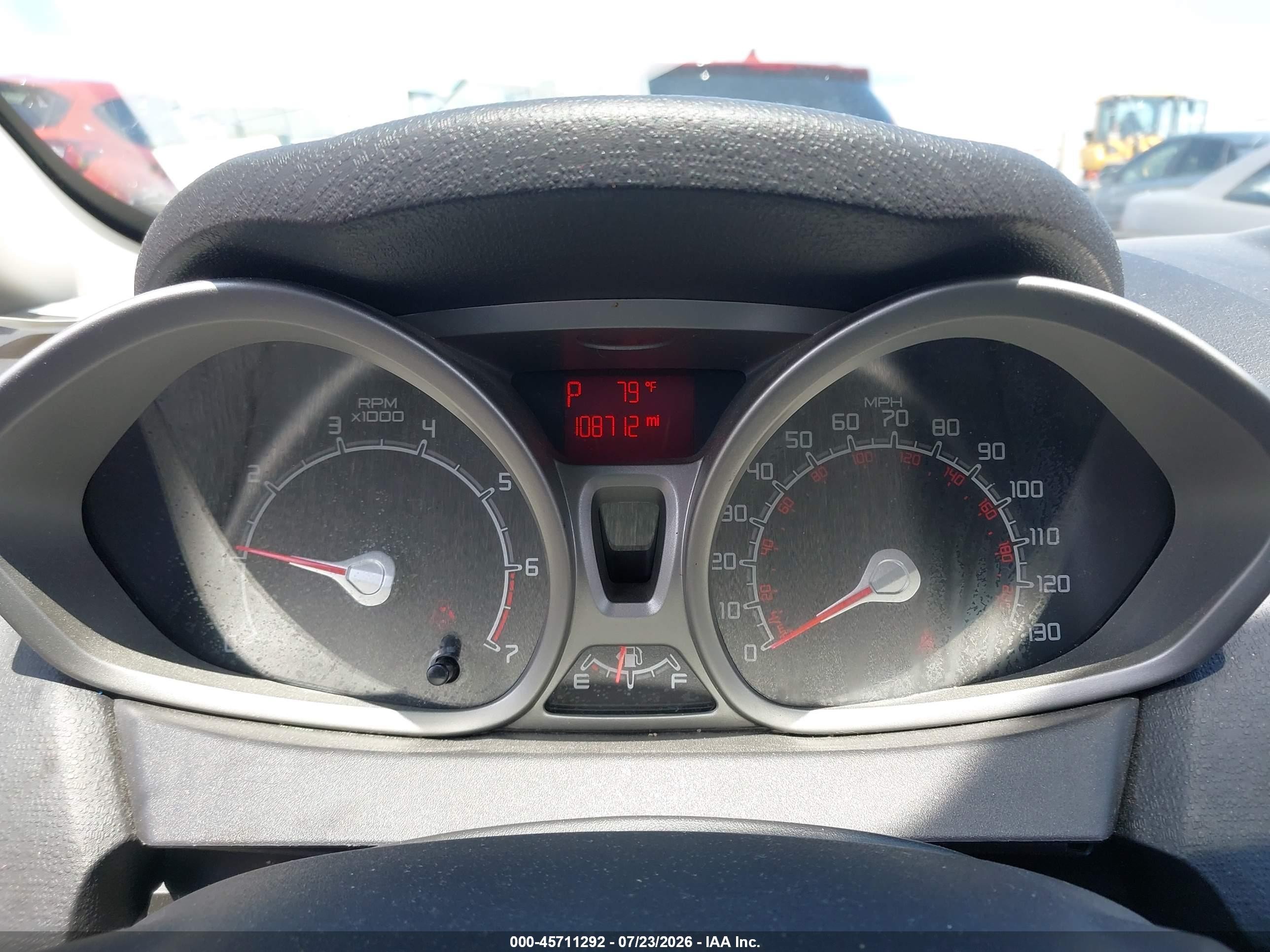 2011 Ford Fiesta Se Красный vin: 3FADP4EJ7BM200613