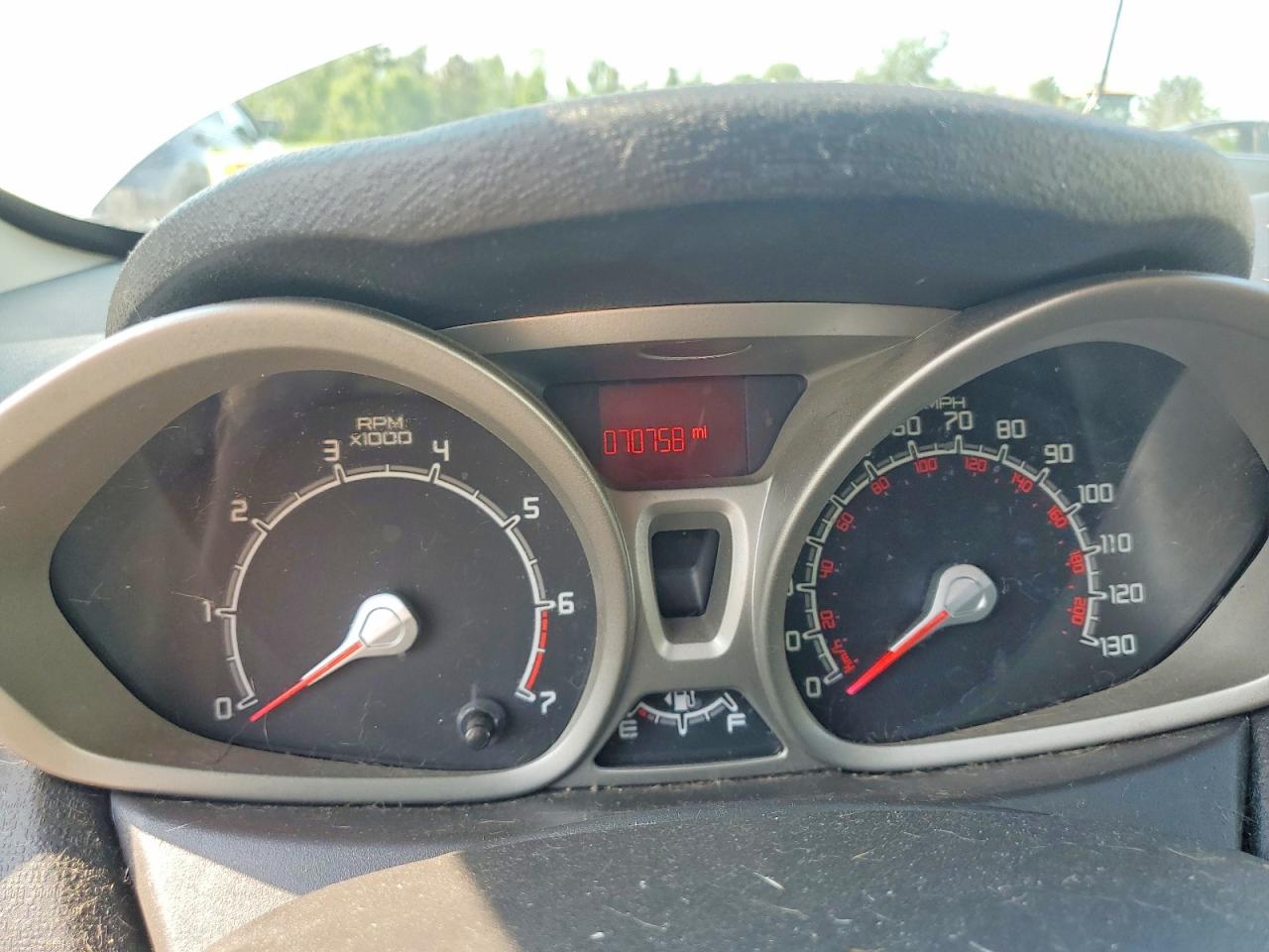 2012 Ford Fiesta Se Silver vin: 3FADP4EJ7CM101209