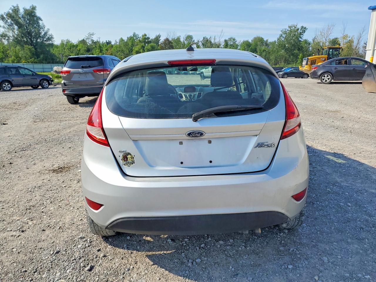 2012 Ford Fiesta Se Silver vin: 3FADP4EJ7CM101209