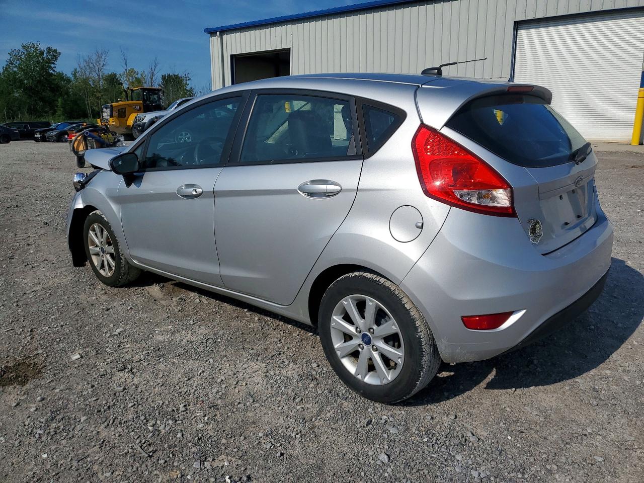2012 Ford Fiesta Se Silver vin: 3FADP4EJ7CM101209